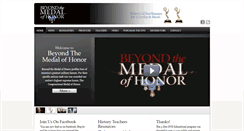 Desktop Screenshot of beyondthemedal.com